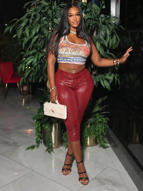 Show off leather pants CP7 images